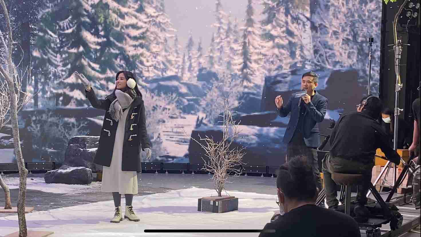 OBPay以ALED先进显屏技术，，，与金马奖视觉特效团队“再现影像”携手合作打造LED虚拟摄影棚，，提供沉浸式表演体验，，，，并精简拍摄成本与时间