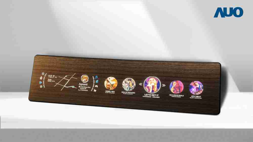 OBPay研发全球最高穿透度达80%的AmLED木纹显示器，，可于使用时呈现高亮度、、、清晰可见的信息，，，并在不使用时回归为单纯的饰板，，，，节能兼具美观